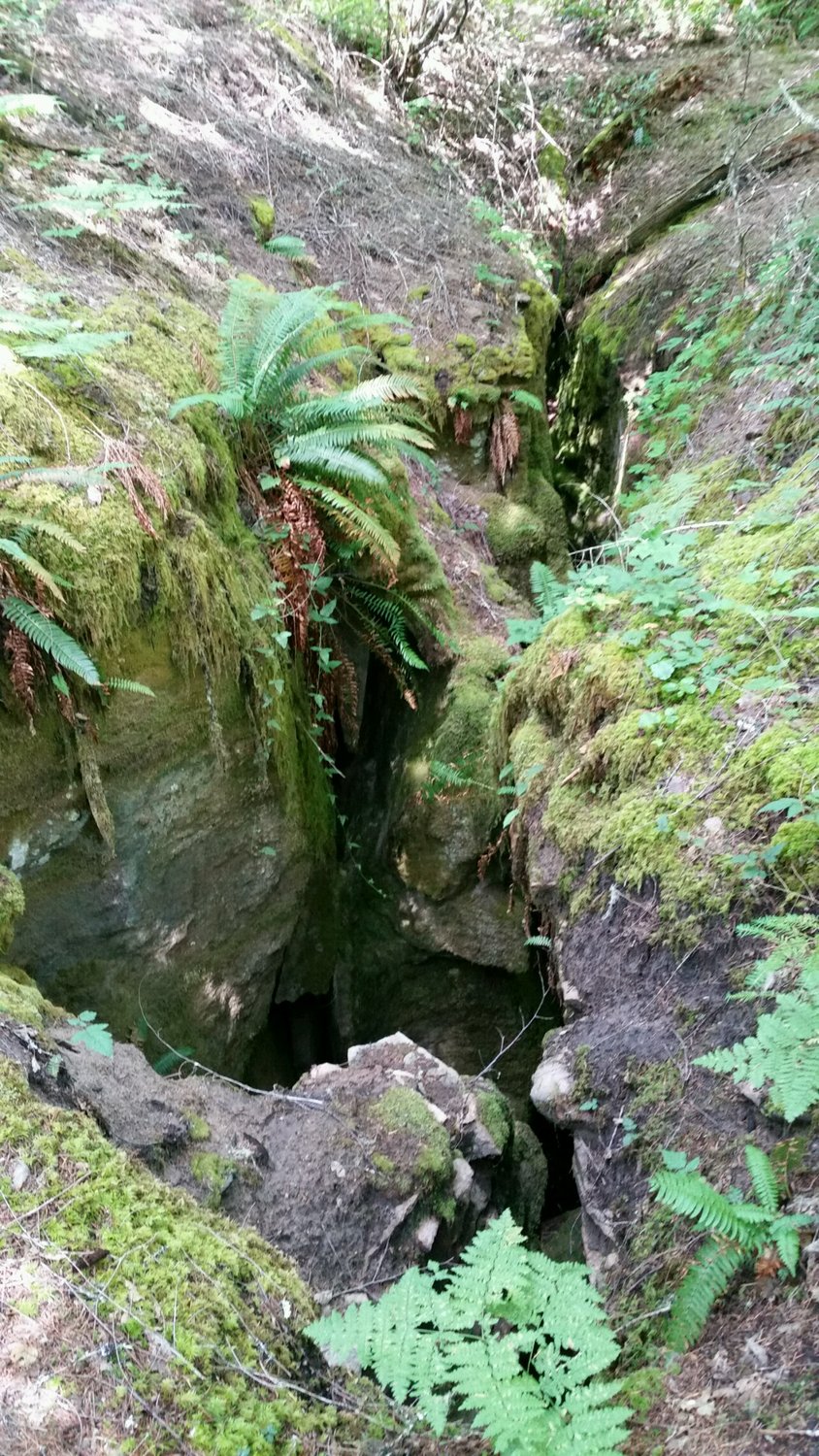 Part of the Wolff’s cave system is seen here.