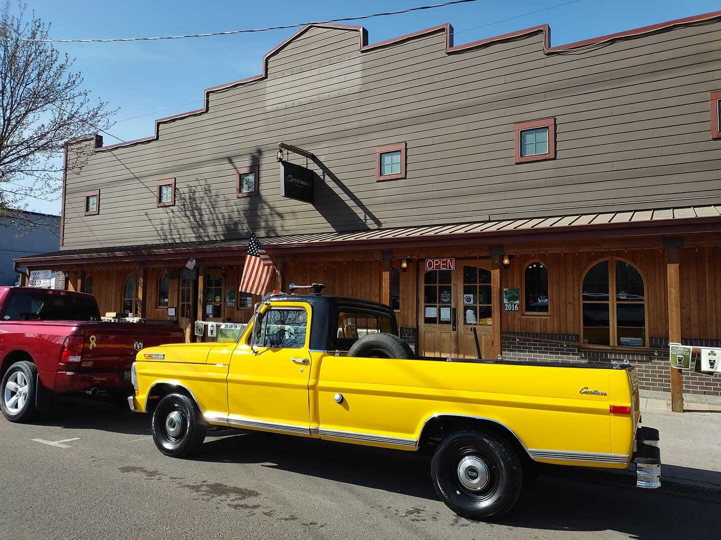 Rob Aichele also took the truck to Sportsmans in downtown Ridgefield for Taco Tuesday.