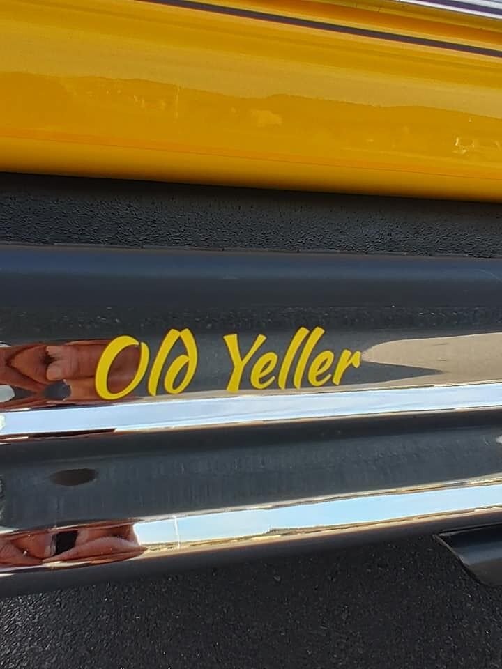 Rob Aichele named the truck “Old Yeller.”