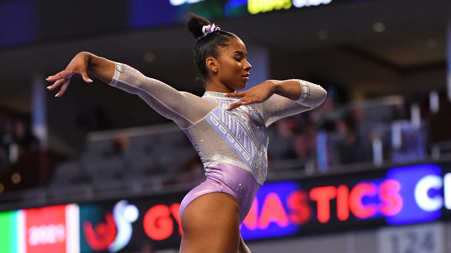 Jordan Chiles, a Prairie High School graduate, placed third in the all-around category during the national gymnastics championship. The 20-year-old trains with Olympic gold medalist Simone Biles in Houston, Texas.