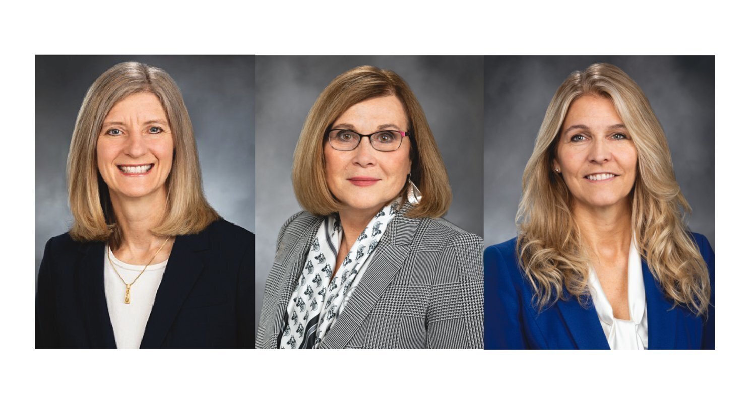 Washington State Reps. Vicki Kraft, Sharon Wylie, and Tina Orwall