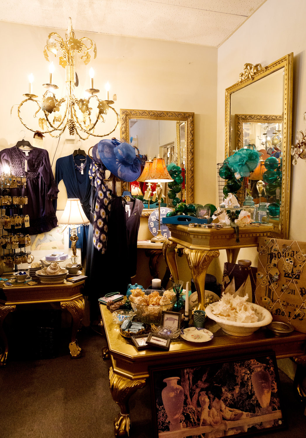 Shopping at antique shops and consignment stores is one way consumers can reduce and reuse.