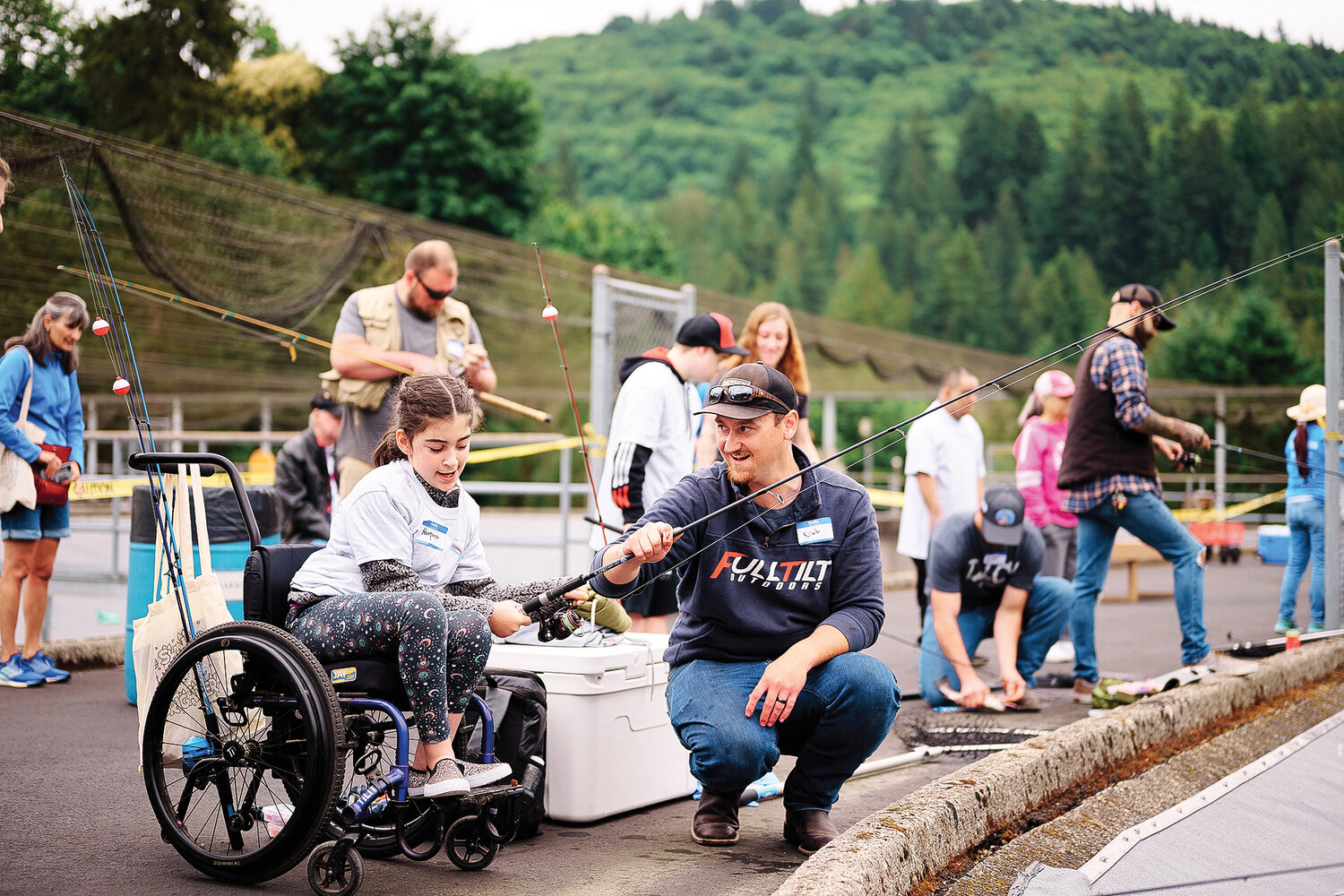 Scenes from the 23rd annual Merwin Special Kids day fishing event held at the Merwin Fish Hatchery on Saturday, July 8.