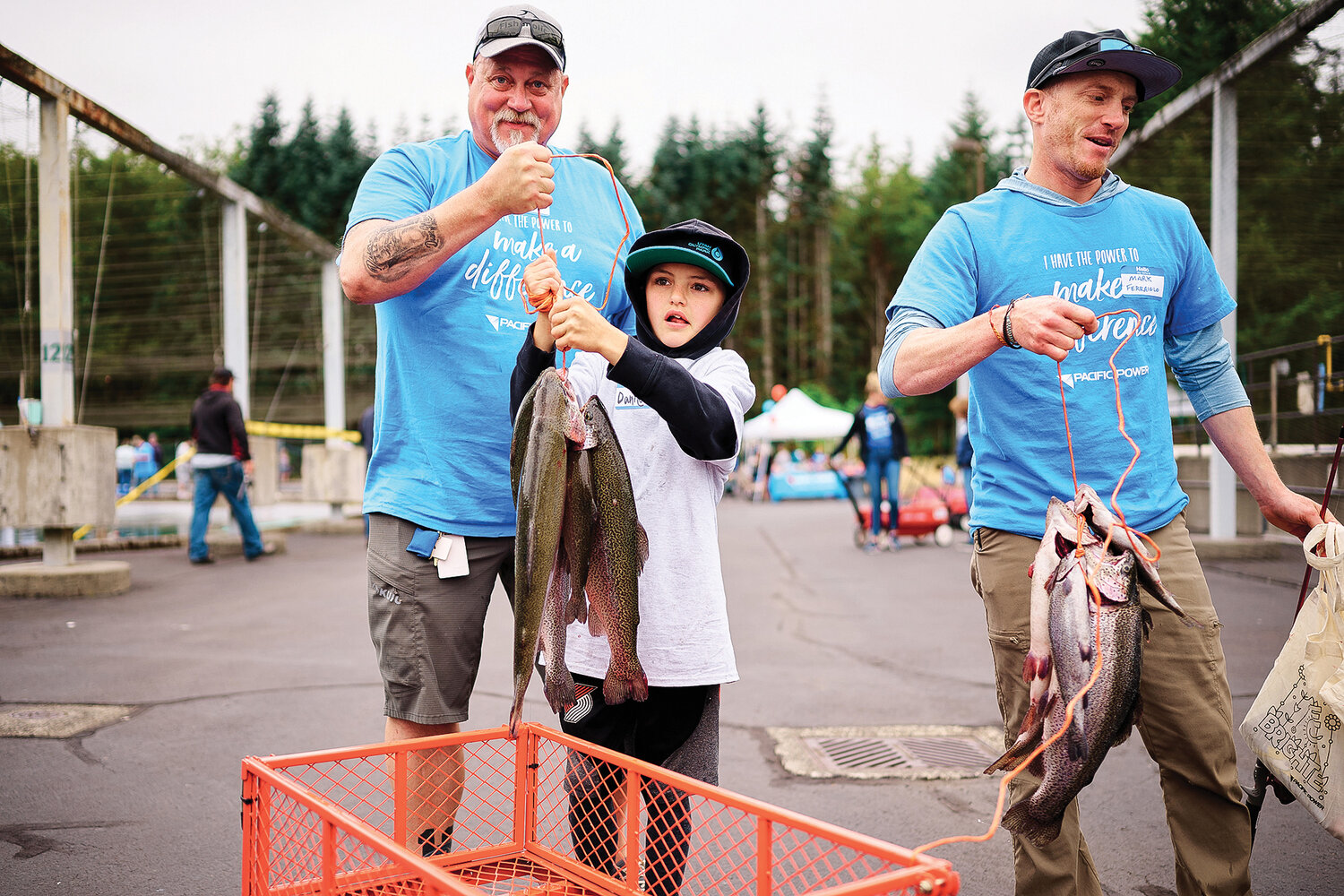 Scenes from the 23rd annual Merwin Special Kids day fishing event held at the Merwin Fish Hatchery on Saturday, July 8.