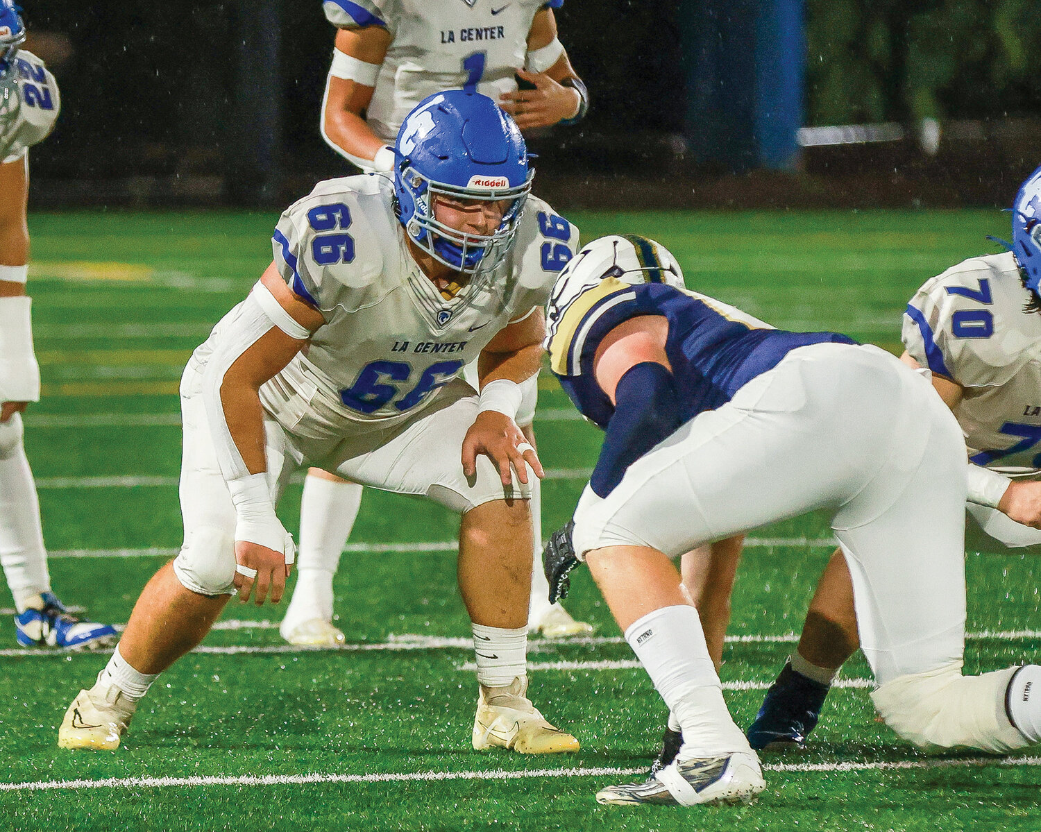 La Center’s Ryan Kawalek earned lineman of the year in the 1A Trico League’s football honors.